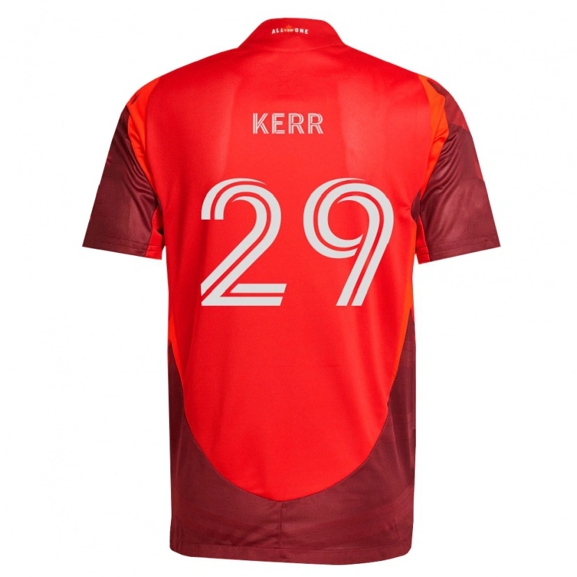 Danxen Herren Deandre Kerr #29 Burgund Rot Heimtrikot Trikot 2026/27 T-Shirt Österreich