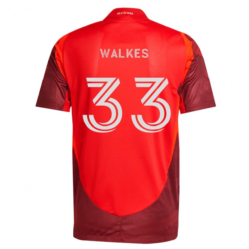 Danxen Herren Reshaun Walkes #33 Burgund Rot Heimtrikot Trikot 2026/27 T-Shirt Österreich