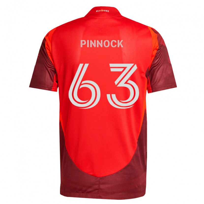 Danxen Herren Shyon Pinnock #63 Burgund Rot Heimtrikot Trikot 2026/27 T-Shirt Österreich