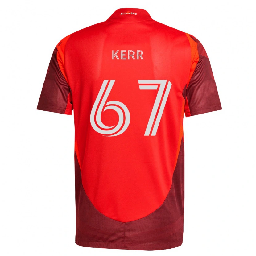 Danxen Herren Kervon Kerr #67 Burgund Rot Heimtrikot Trikot 2026/27 T-Shirt Österreich
