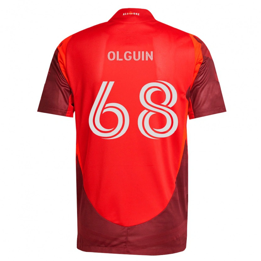 Danxen Herren Lucas Olguin #68 Burgund Rot Heimtrikot Trikot 2026/27 T-Shirt Österreich