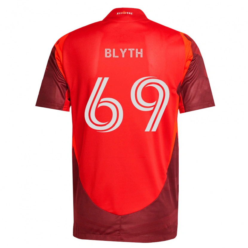 Danxen Herren Tristan Blyth #69 Burgund Rot Heimtrikot Trikot 2026/27 T-Shirt Österreich