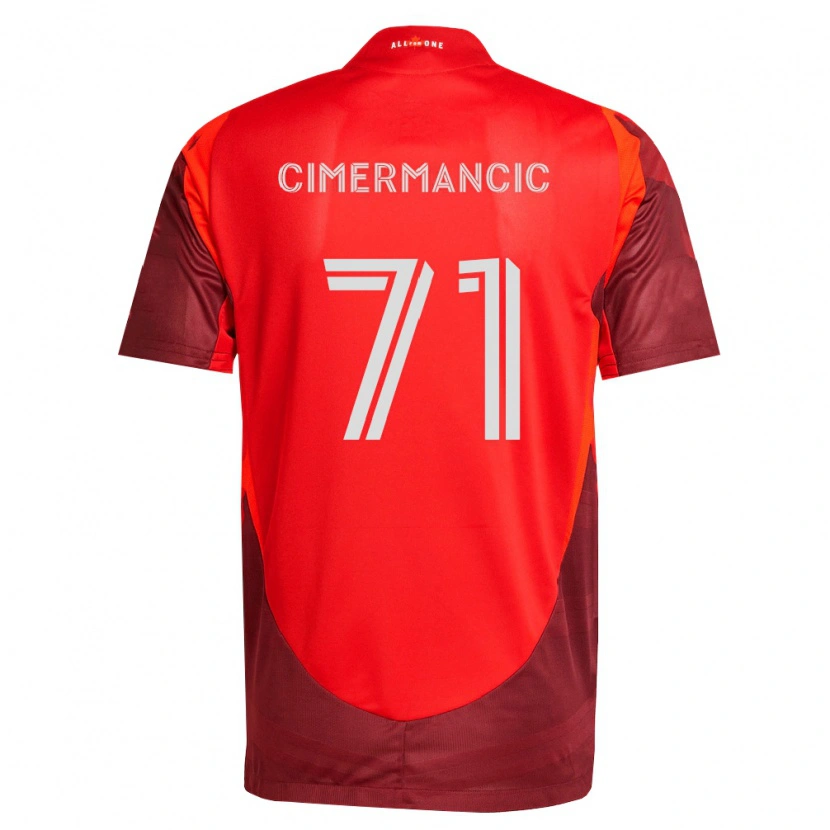 Danxen Herren Markus Cimermancic #71 Burgund Rot Heimtrikot Trikot 2026/27 T-Shirt Österreich