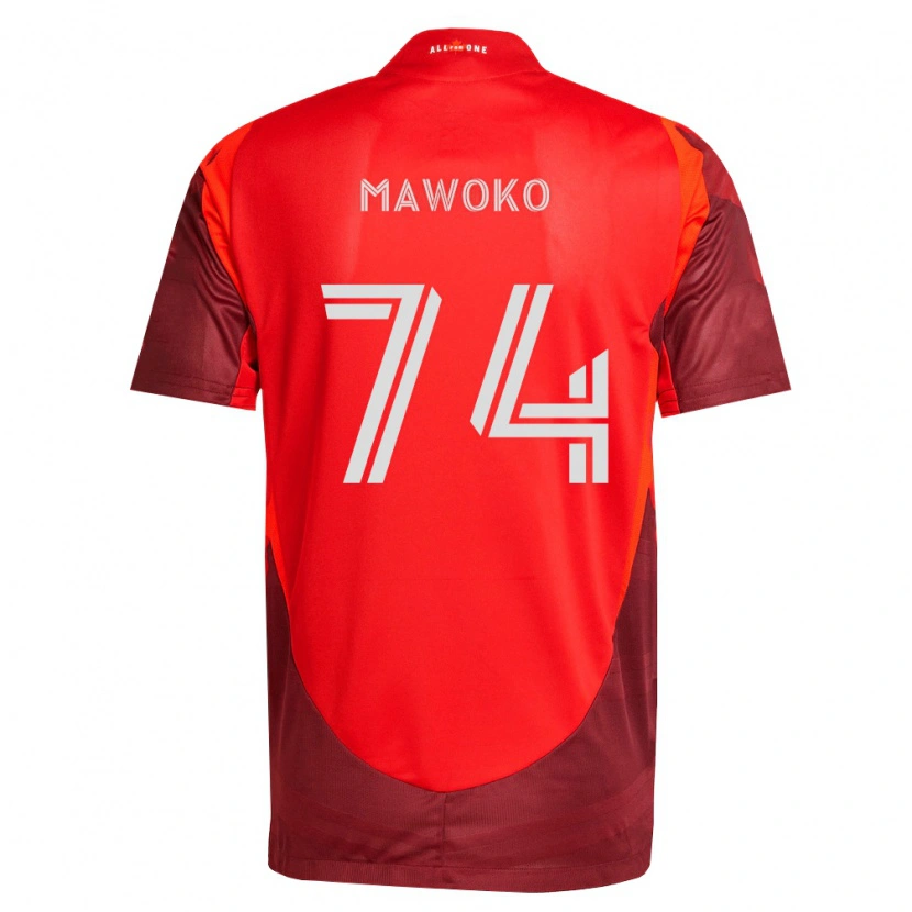 Danxen Herren Kundai Mawoko #74 Burgund Rot Heimtrikot Trikot 2026/27 T-Shirt Österreich