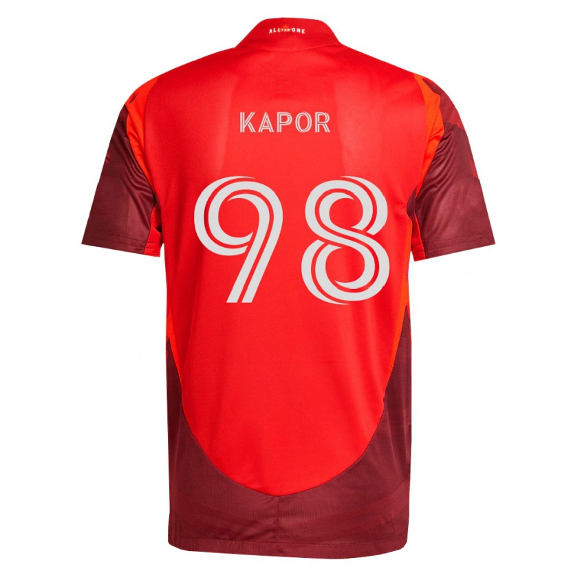 Danxen Herren Stefan Kapor #98 Burgund Rot Heimtrikot Trikot 2026/27 T-Shirt Österreich