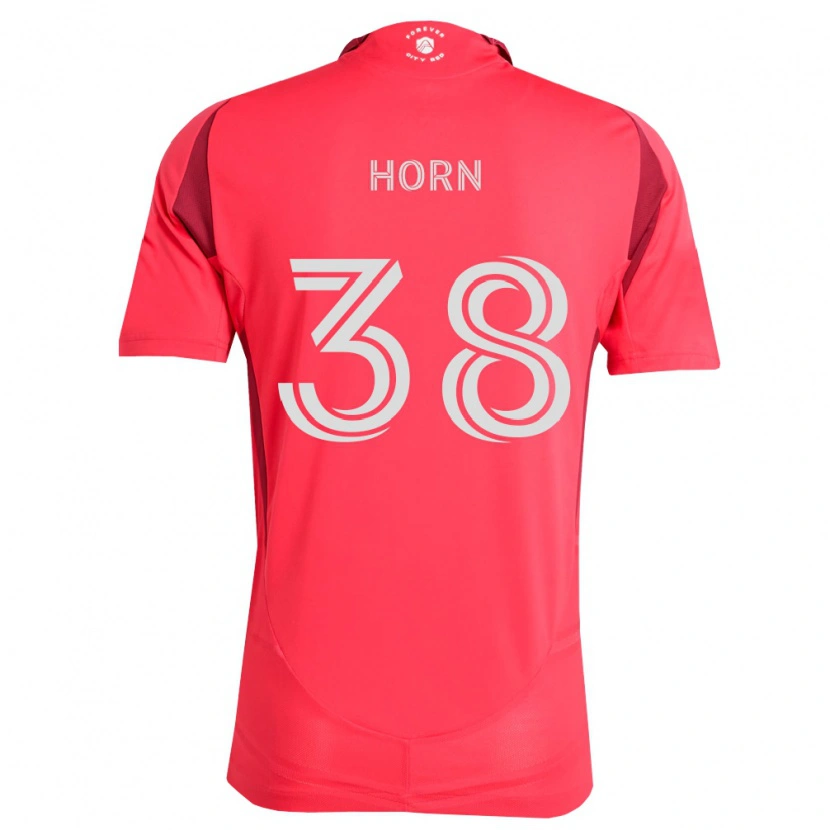Danxen Herren Jannes Horn #38 Magenta Weiß Heimtrikot Trikot 2026/27 T-Shirt Österreich