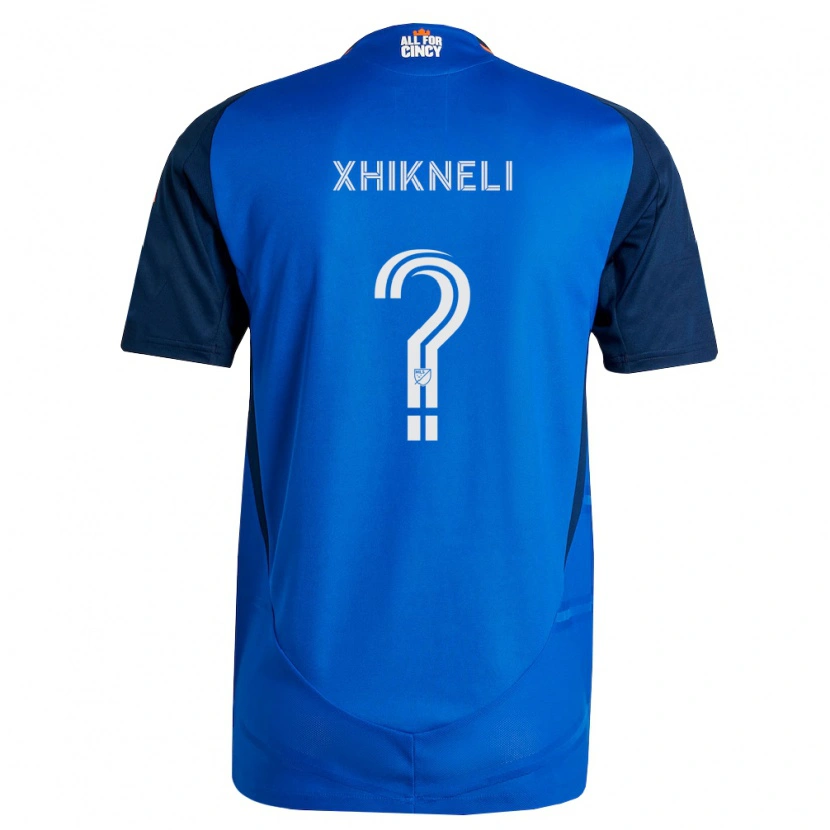 Danxen Herren Diego Xhikneli #0 Königsblau Orange Heimtrikot Trikot 2026/27 T-Shirt Österreich