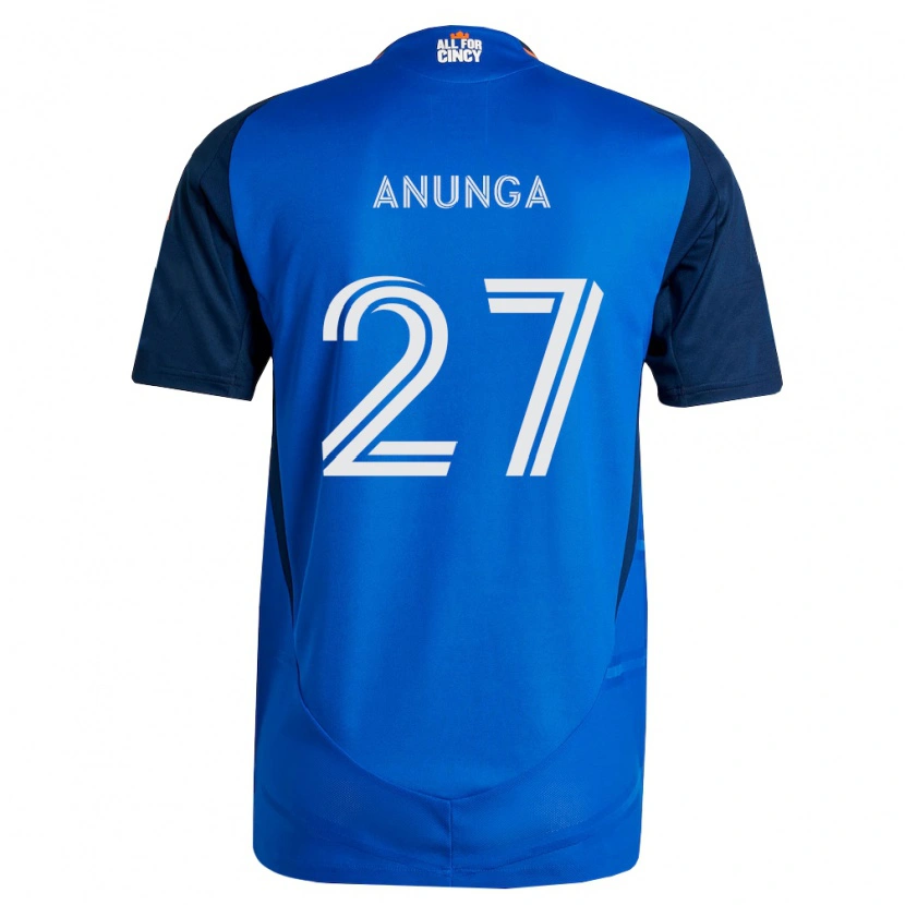 Danxen Herren Tah Anunga #27 Königsblau Orange Heimtrikot Trikot 2026/27 T-Shirt Österreich