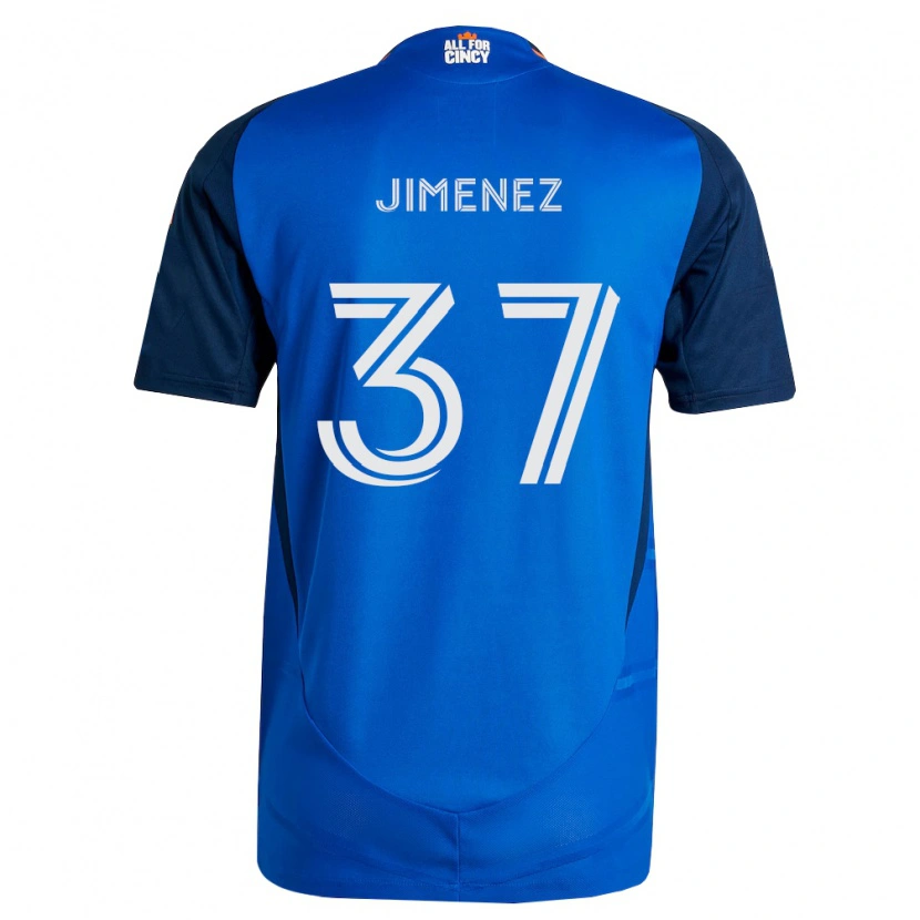 Danxen Herren Stiven Jimenez #37 Königsblau Orange Heimtrikot Trikot 2026/27 T-Shirt Österreich