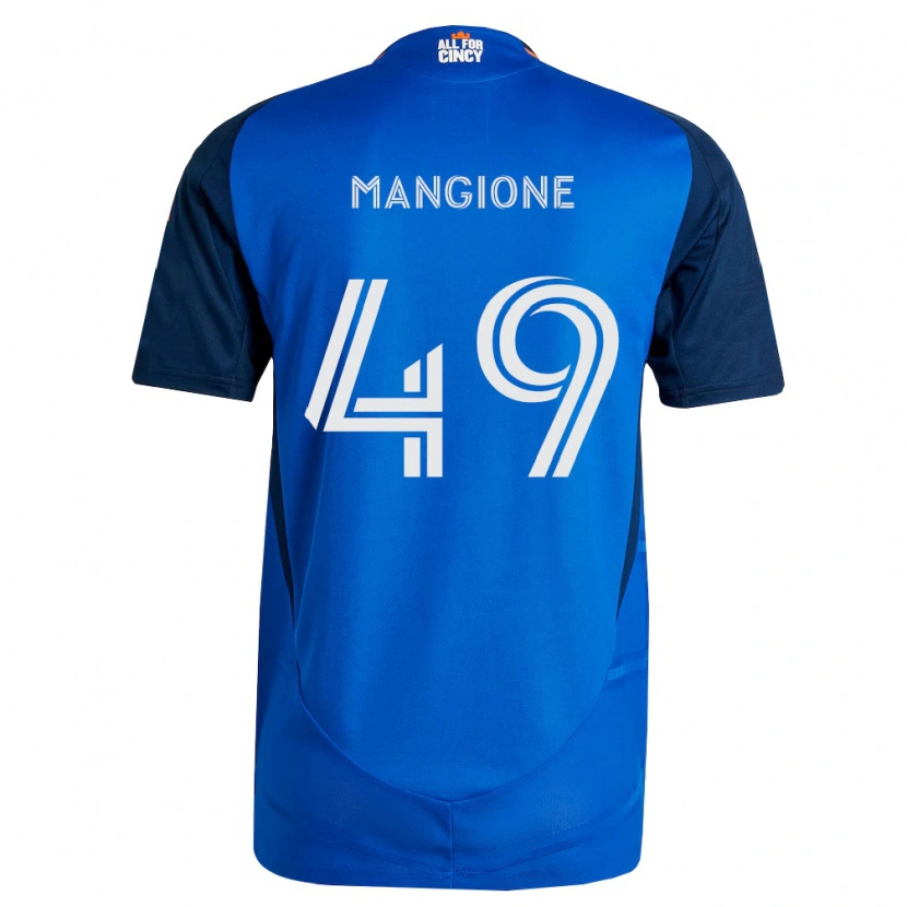Danxen Herren Peter Mangione #49 Königsblau Orange Heimtrikot Trikot 2026/27 T-Shirt Österreich
