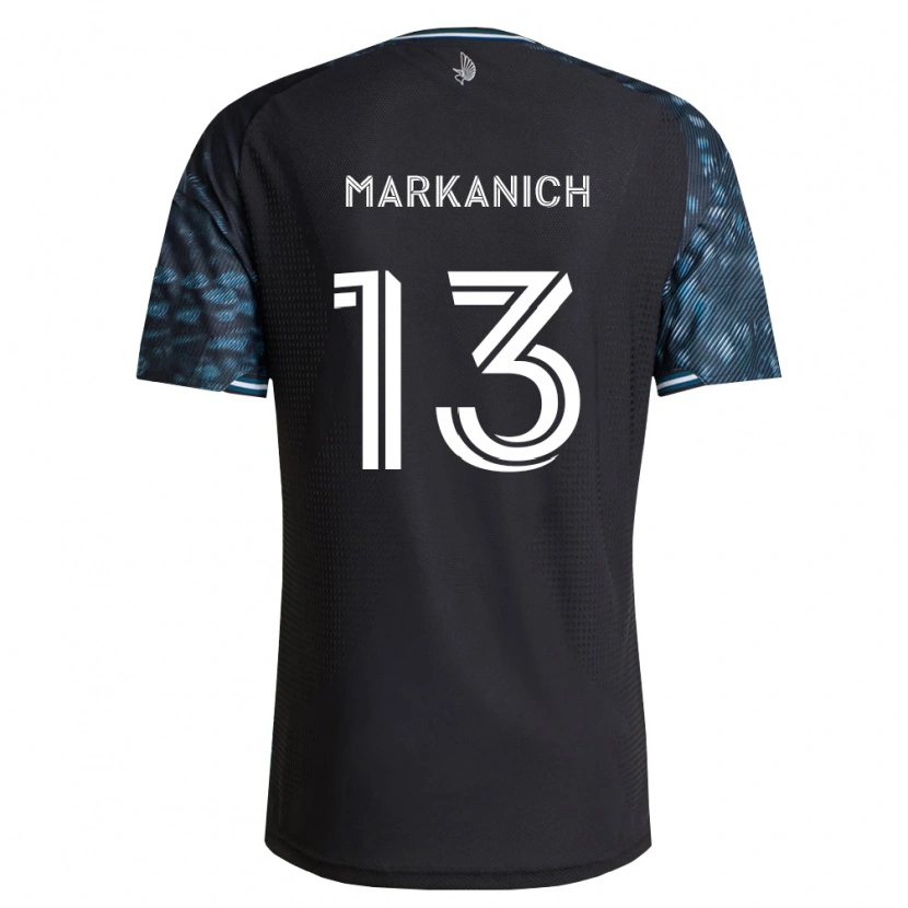 Danxen Herren Anthony Markanich Jr. #13 Schwarz Weiß Heimtrikot Trikot 2026/27 T-Shirt Österreich