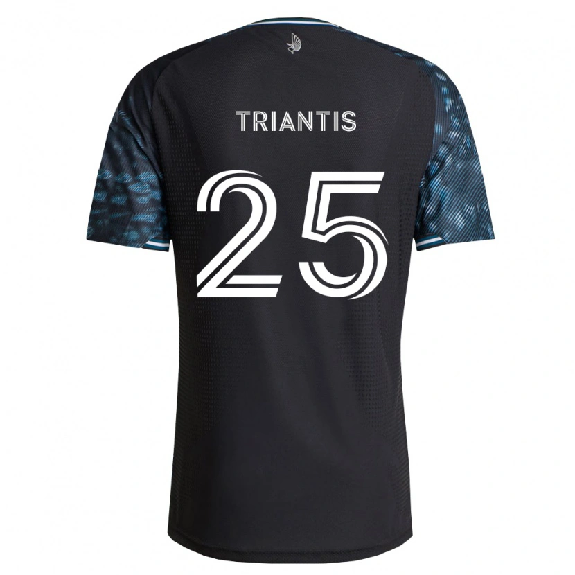 Danxen Herren Nectarios Triantis #25 Schwarz Weiß Heimtrikot Trikot 2026/27 T-Shirt Österreich