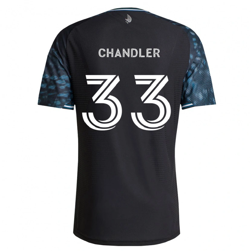 Danxen Herren Kieran Chandler #33 Schwarz Weiß Heimtrikot Trikot 2026/27 T-Shirt Österreich