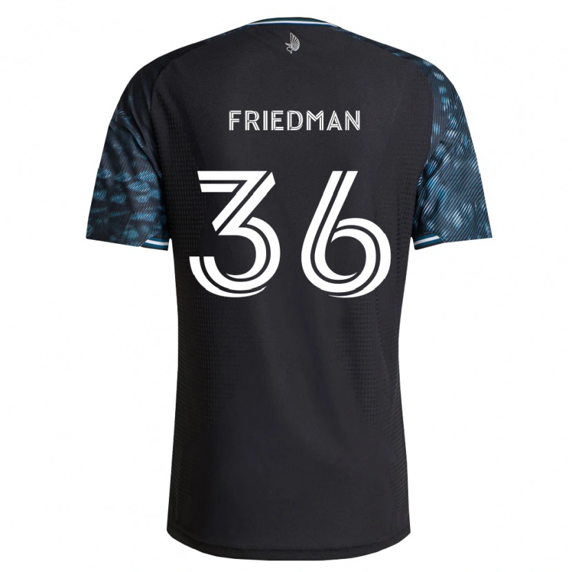 Danxen Herren Jakob Friedman #36 Schwarz Weiß Heimtrikot Trikot 2026/27 T-Shirt Österreich