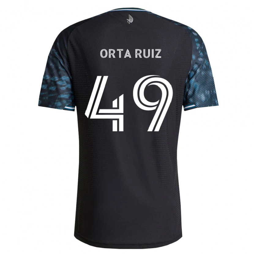 Danxen Herren Jose Orta Ruiz #49 Schwarz Weiß Heimtrikot Trikot 2026/27 T-Shirt Österreich