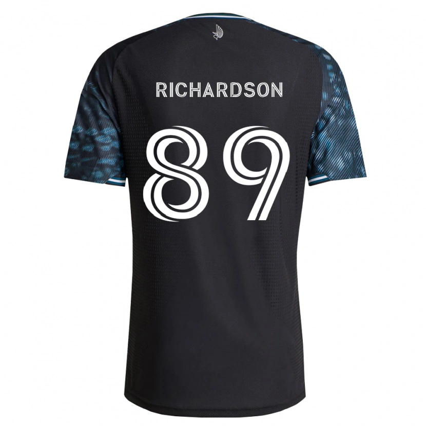 Danxen Herren Nick Richardson #89 Schwarz Weiß Heimtrikot Trikot 2026/27 T-Shirt Österreich