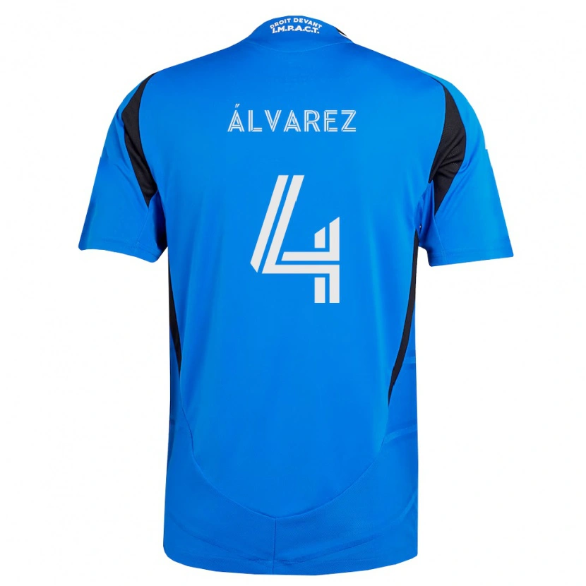 Danxen Herren Fernando Álvarez #4 Blau Weiß Schwarz Heimtrikot Trikot 2026/27 T-Shirt Österreich