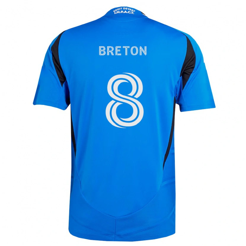 Danxen Herren Eloi Breton #8 Blau Weiß Schwarz Heimtrikot Trikot 2026/27 T-Shirt Österreich