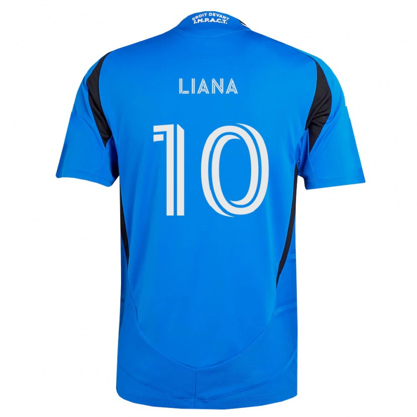 Danxen Herren Tarasco Liana #10 Blau Weiß Schwarz Heimtrikot Trikot 2026/27 T-Shirt Österreich