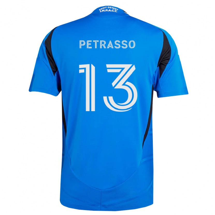 Danxen Herren Luca Petrasso #13 Blau Weiß Schwarz Heimtrikot Trikot 2026/27 T-Shirt Österreich