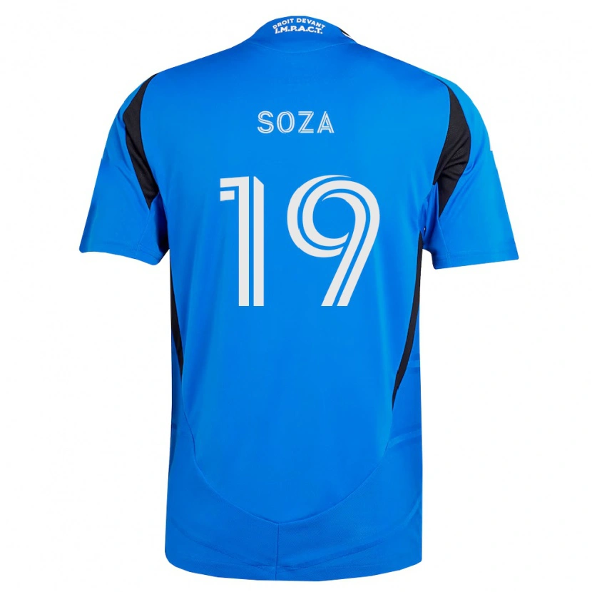 Danxen Herren Joel Soza #19 Blau Weiß Schwarz Heimtrikot Trikot 2026/27 T-Shirt Österreich