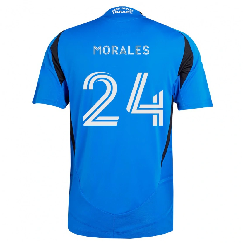 Danxen Herren Efraín Morales #24 Blau Weiß Schwarz Heimtrikot Trikot 2026/27 T-Shirt Österreich