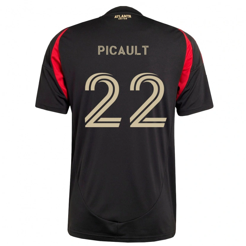 Danxen Herren Fafà Picault #22 Schwarz Rot Heimtrikot Trikot 2026/27 T-Shirt Österreich