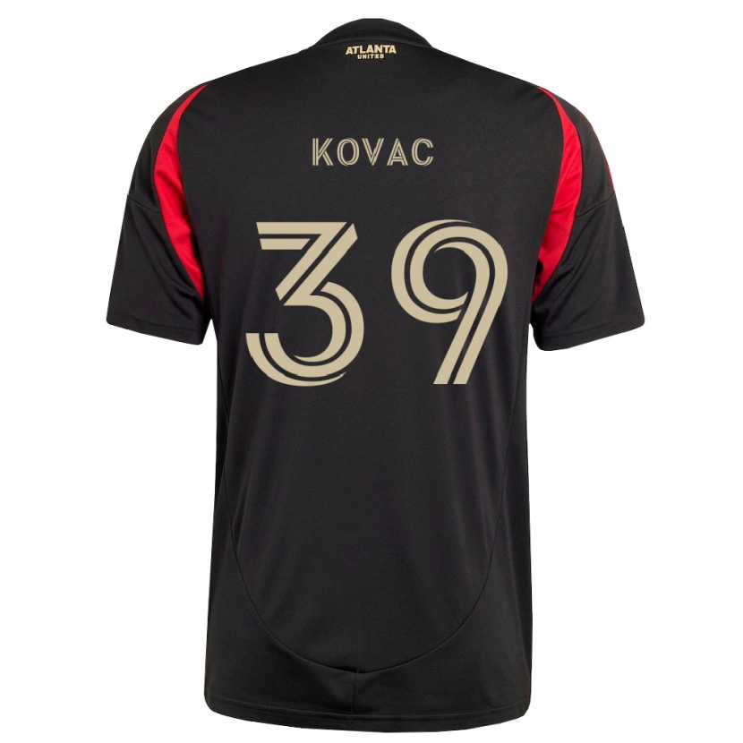 Danxen Herren Arif Kovac #39 Schwarz Rot Heimtrikot Trikot 2026/27 T-Shirt Österreich