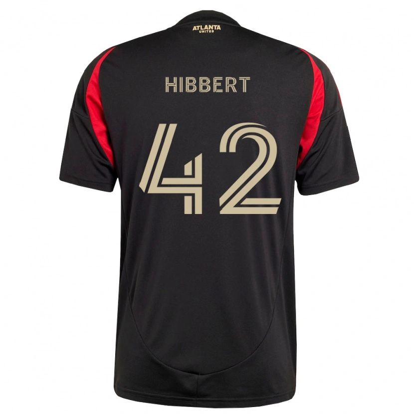 Danxen Herren Jayden Hibbert #42 Schwarz Rot Heimtrikot Trikot 2026/27 T-Shirt Österreich