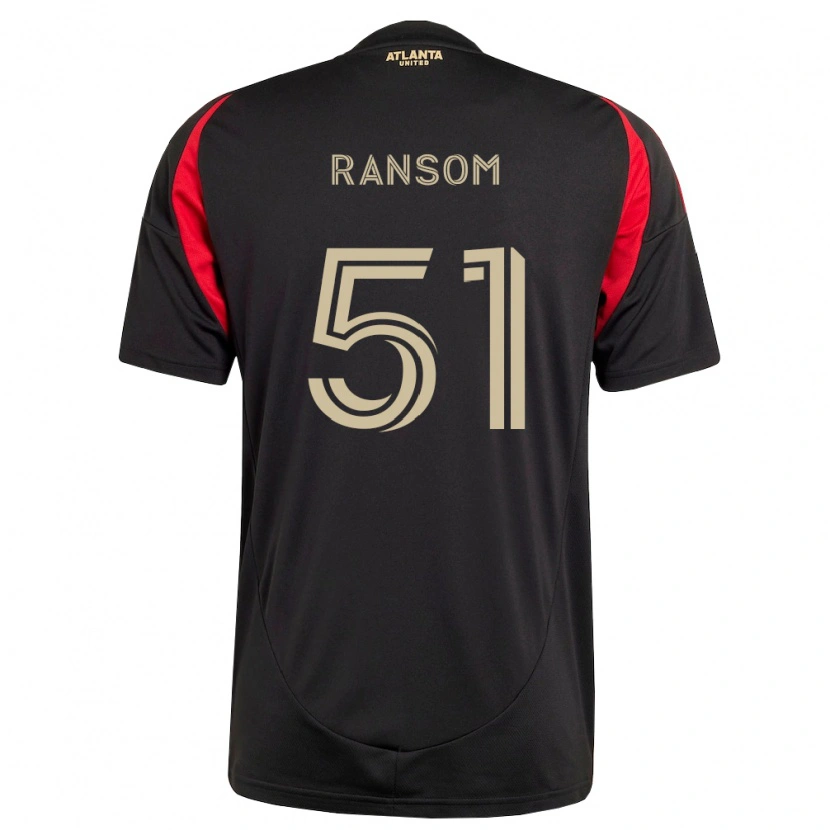 Danxen Herren Jonathan Ransom #51 Schwarz Rot Heimtrikot Trikot 2026/27 T-Shirt Österreich