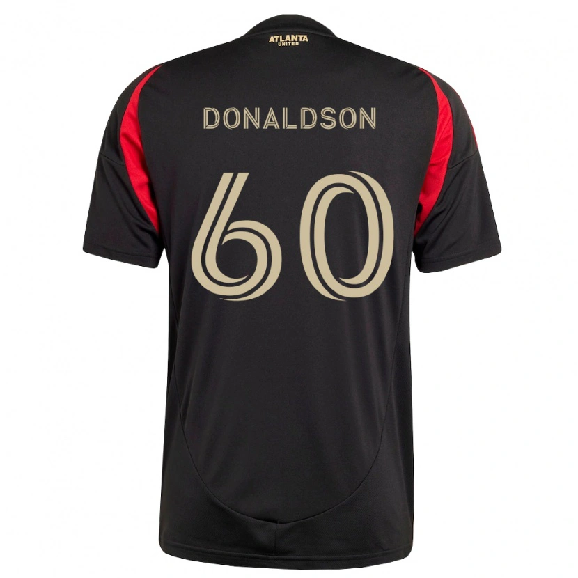 Danxen Herren James Donaldson #60 Schwarz Rot Heimtrikot Trikot 2026/27 T-Shirt Österreich