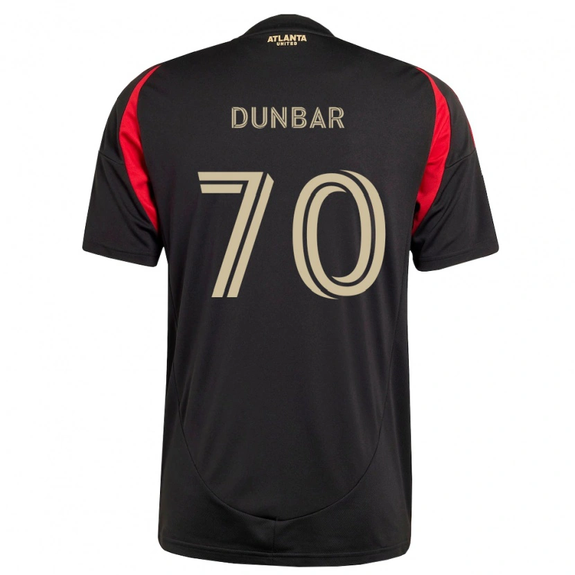 Danxen Herren Cameron Dunbar #70 Schwarz Rot Heimtrikot Trikot 2026/27 T-Shirt Österreich