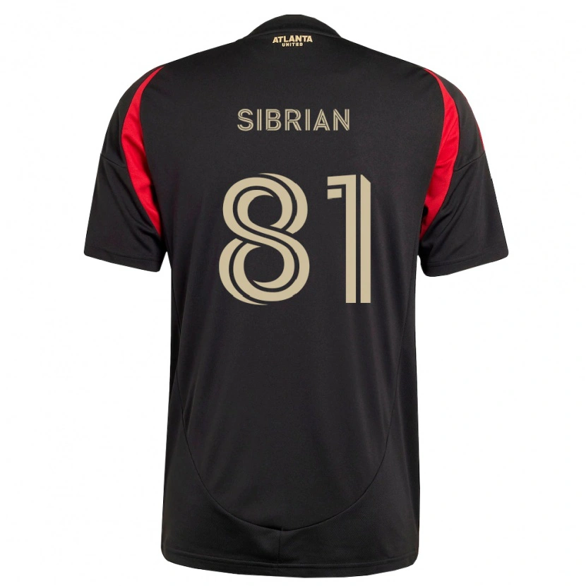 Danxen Herren David Sibrian #81 Schwarz Rot Heimtrikot Trikot 2026/27 T-Shirt Österreich