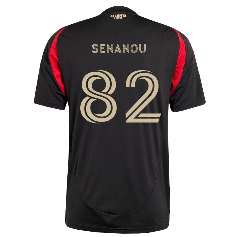 Danxen Herren Matthew Senanou #82 Schwarz Rot Heimtrikot Trikot 2026/27 T-Shirt Österreich