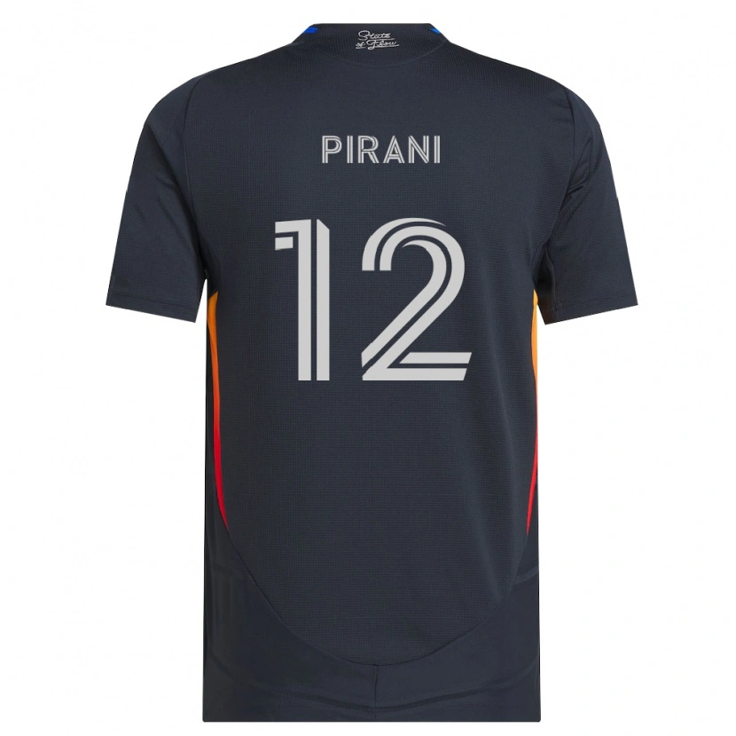 Danxen Herren Gabriel Pirani #12 Dunkelgrau Rot Heimtrikot Trikot 2026/27 T-Shirt Österreich