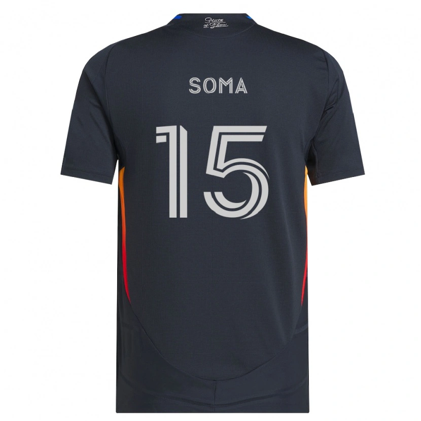 Danxen Herren Pedro Soma #15 Dunkelgrau Rot Heimtrikot Trikot 2026/27 T-Shirt Österreich