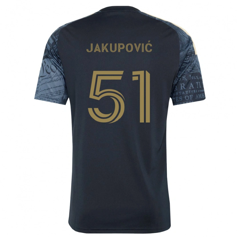 Danxen Herren Malik Jakupović #51 Marineblau Braun Heimtrikot Trikot 2026/27 T-Shirt Österreich