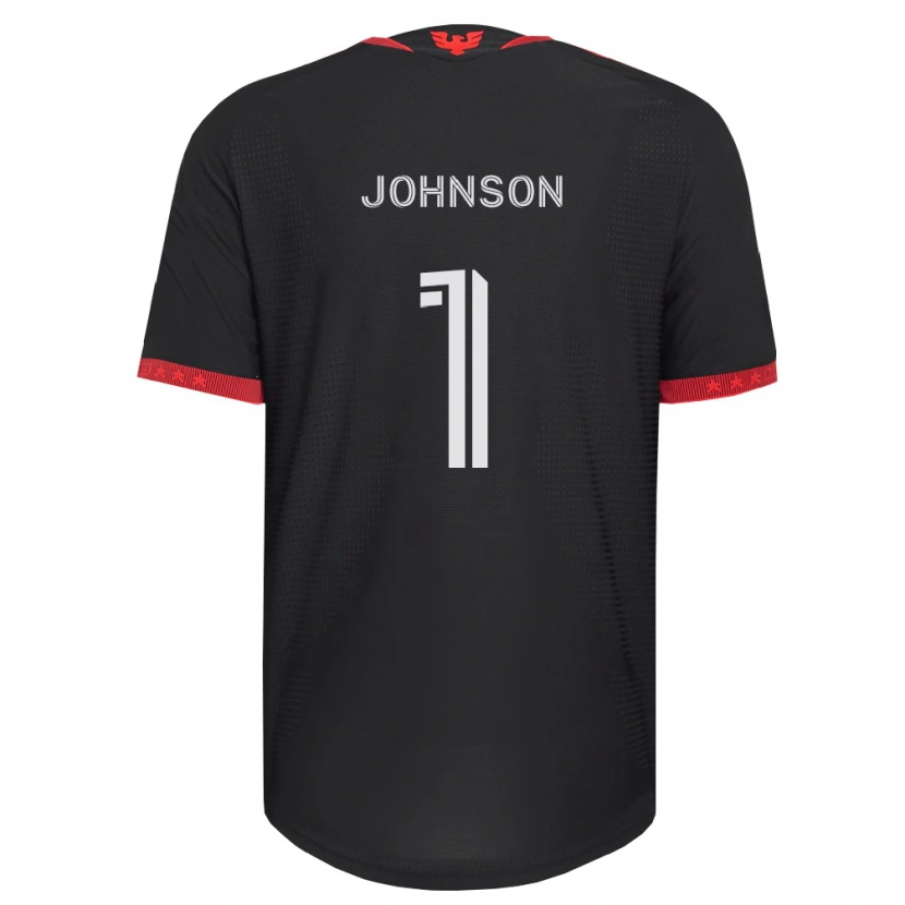 Danxen Herren Sean Johnson #1 Schwarz Weiß Rot Heimtrikot Trikot 2026/27 T-Shirt Österreich