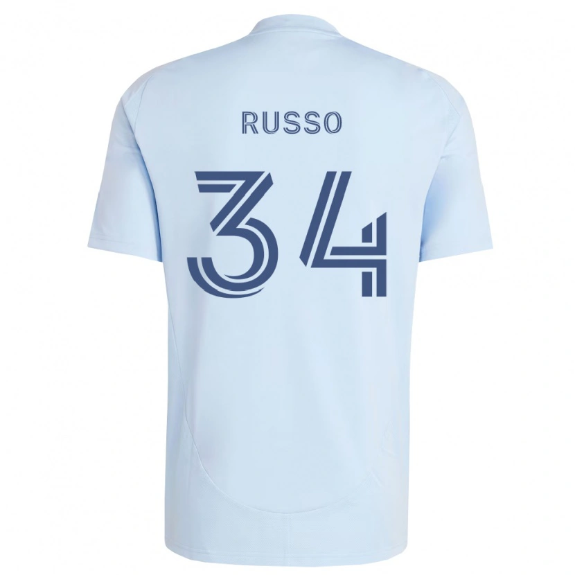Danxen Herren Daniel Russo #34 Hellblau Hellgrau Heimtrikot Trikot 2026/27 T-Shirt Österreich