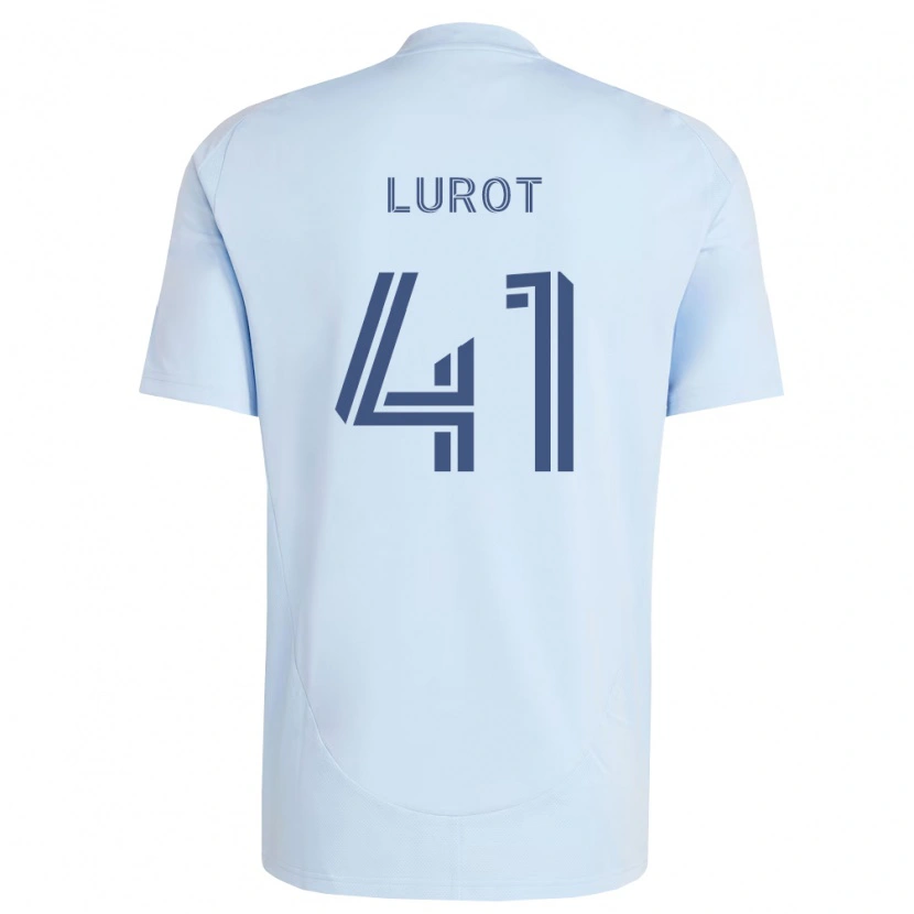 Danxen Herren Pierre Lurot #41 Hellblau Hellgrau Heimtrikot Trikot 2026/27 T-Shirt Österreich