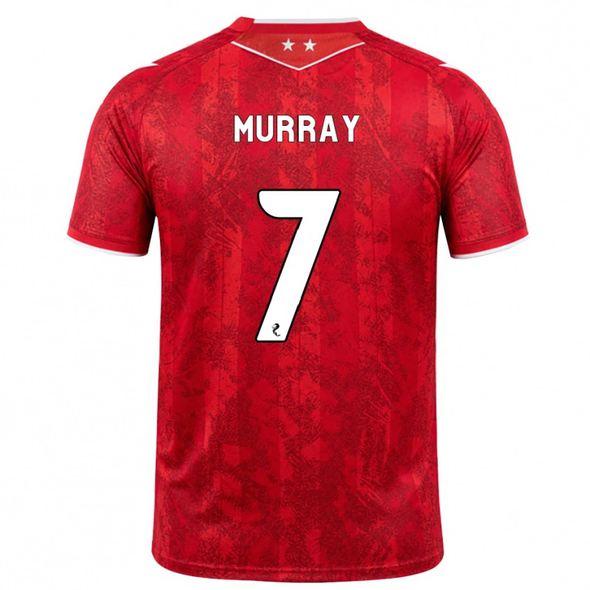 Danxen Herren Phoebe Murray #7 Rot Weiß Heimtrikot Trikot 2026/27 T-Shirt Österreich