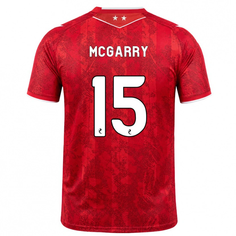 Danxen Herren James Mcgarry #15 Rot Weiß Heimtrikot Trikot 2026/27 T-Shirt Österreich