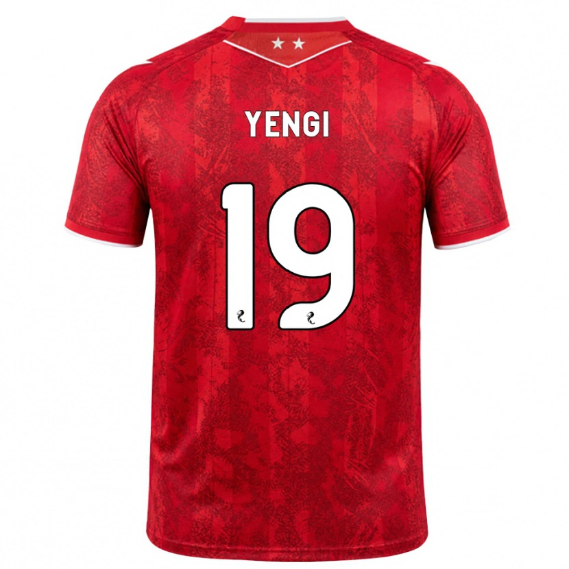 Danxen Herren Kusini Yengi #19 Rot Weiß Heimtrikot Trikot 2026/27 T-Shirt Österreich