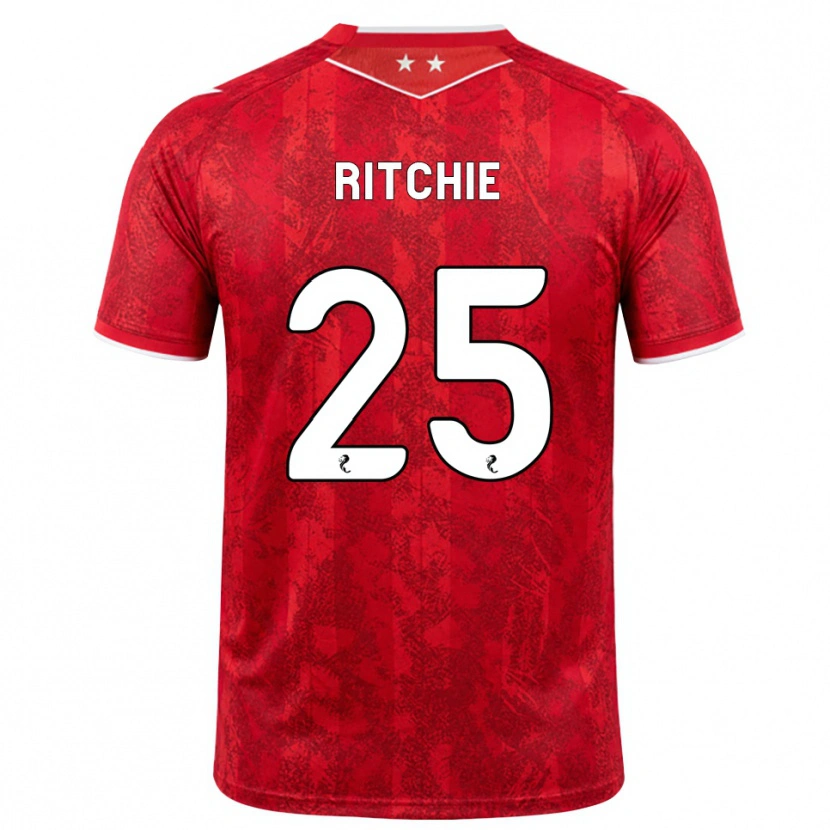 Danxen Herren Tom Ritchie #25 Rot Weiß Heimtrikot Trikot 2026/27 T-Shirt Österreich
