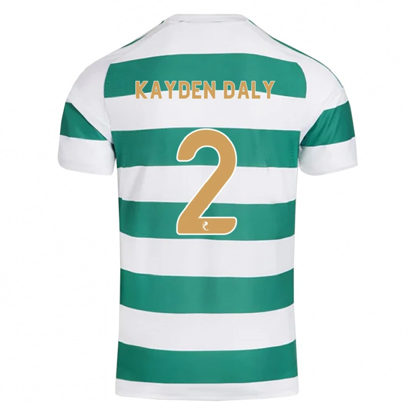 Danxen Herren Kayden Daly #2 Darkcyan Weiß Heimtrikot Trikot 2026/27 T-Shirt Österreich