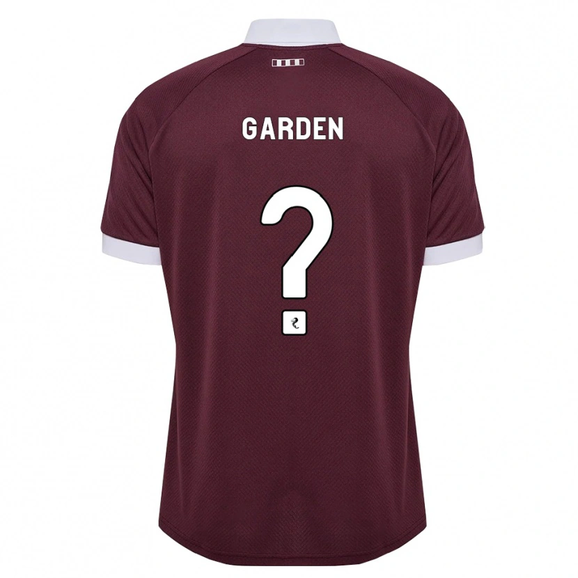 Danxen Herren Luka Garden #0 Burgunder Weiß Heimtrikot Trikot 2026/27 T-Shirt Österreich