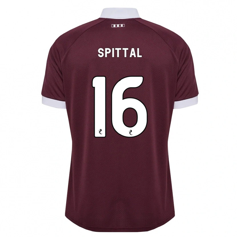 Danxen Herren Blair Spittal #16 Burgunder Weiß Heimtrikot Trikot 2026/27 T-Shirt Österreich