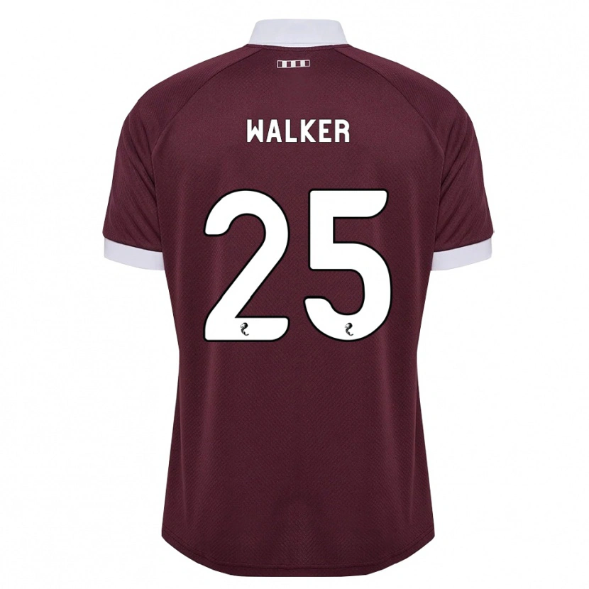Danxen Herren Liam Walker #25 Burgunder Weiß Heimtrikot Trikot 2026/27 T-Shirt Österreich