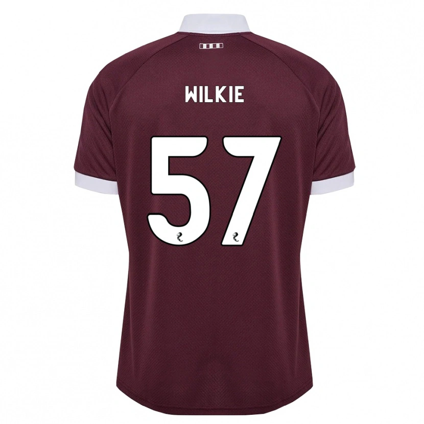 Danxen Herren Coupar Wilkie #57 Burgunder Weiß Heimtrikot Trikot 2026/27 T-Shirt Österreich