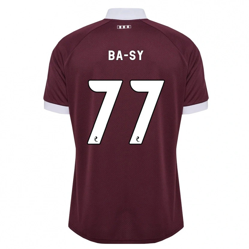 Danxen Herren Amadou Ba-Sy #77 Burgunder Weiß Heimtrikot Trikot 2026/27 T-Shirt Österreich